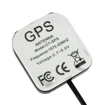 Ăng-ten GPS xe hơi thu chủ động chân đế nam châm, bộ chuyển đổi gắn đế, đầu nối SMA đực, chiều dài cáp: 3m, đầu nối SMA đực
