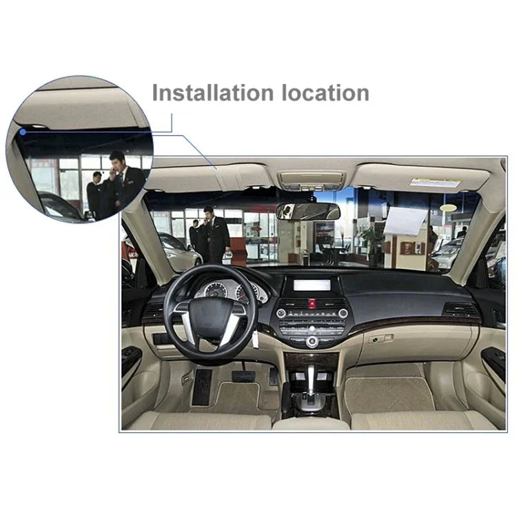 Ăng-ten GPS xe hơi thu chủ động chân đế nam châm, bộ chuyển đổi gắn đế, đầu nối SMA đực, chiều dài cáp: 3m, đầu nối SMA đực