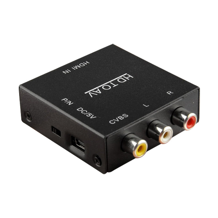 Bộ chuyển đổi video HDV-M610 kích thước nhỏ Full HD 1080P HDMI sang AV/CVBS, HDMI sang AV/CVBS (Mini)