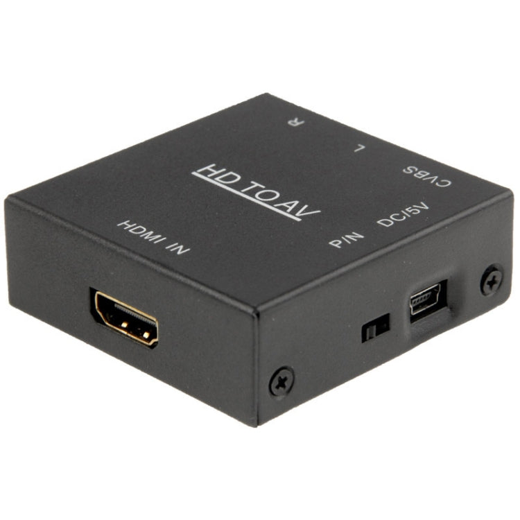 Bộ chuyển đổi video HDV-M610 kích thước nhỏ Full HD 1080P HDMI sang AV/CVBS, HDMI sang AV/CVBS (Mini)