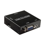 Bộ chuyển đổi kỹ thuật số âm thanh hình ảnh HD 1080P HDMI Mini VGA sang HDMI Scaler Box cho PC / HDTV, HD 1080P