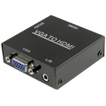 Bộ chuyển đổi kỹ thuật số âm thanh hình ảnh HD 1080P HDMI Mini VGA sang HDMI Scaler Box cho PC / HDTV, HD 1080P