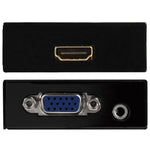 Bộ chuyển đổi kỹ thuật số âm thanh hình ảnh HD 1080P HDMI Mini VGA sang HDMI Scaler Box cho PC / HDTV, HD 1080P