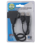 Cáp USB 2.0 / USB 3.0 sang SATA kèm hộp bảo vệ ổ cứng 2.5 inch, hỗ trợ tốc độ đến 4TB, USB 3.0 sang SATA có USB(B)