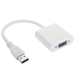 Bộ chuyển đổi đa màn hình USB 3.0 sang VGA, card đồ họa video ngoài, USB 3.0