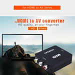 Bộ chuyển đổi video Mini HD VK-126 HDMI sang AV/CVBS, HDMI sang AV/CVBS