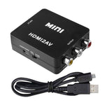 Bộ chuyển đổi video Mini HD VK-126 HDMI sang AV/CVBS, HDMI sang AV/CVBS