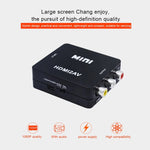 Bộ chuyển đổi video Mini HD VK-126 HDMI sang AV/CVBS, HDMI sang AV/CVBS