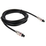 Cáp quang âm thanh kỹ thuật số Toslink đầu đực sang đầu đực, đường kính 5.0mm, dài 2m
