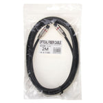 Cáp quang âm thanh kỹ thuật số Toslink đầu đực sang đầu đực, đường kính 5.0mm, dài 2m