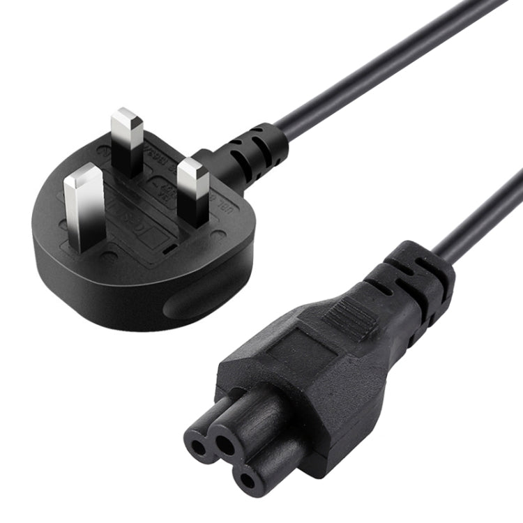 Dây nguồn AC chất lượng cao kiểu 3 chân cho laptop UK, dài 1.5m, phích cắm UK kiểu 3 chân, dài 1.5m