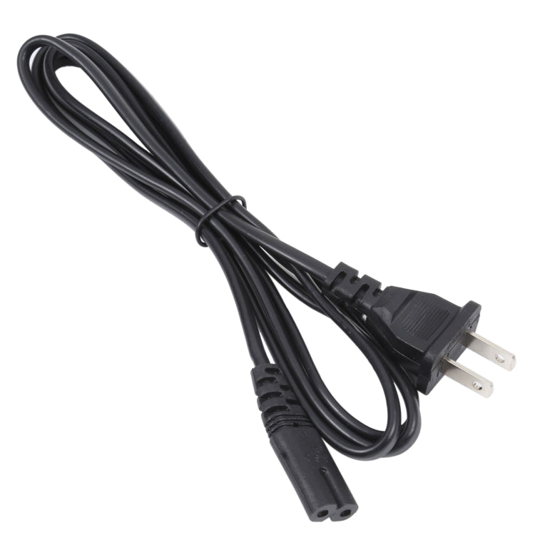 Dây nguồn AC chất lượng cao kiểu 2 chân cho laptop US, dài 1.5m, phích cắm US kiểu 2 chân, dài 1.5m