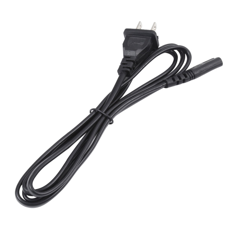 Dây nguồn AC chất lượng cao kiểu 2 chân cho laptop US, dài 1.5m, phích cắm US kiểu 2 chân, dài 1.5m
