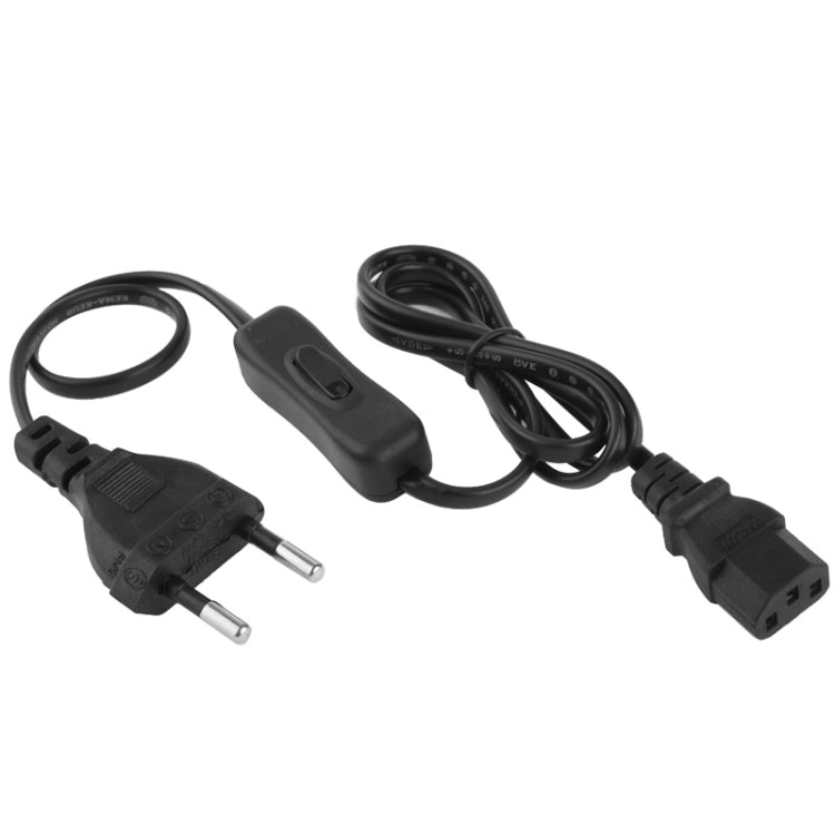 Dây nguồn AC kiểu 3 chấu với công tắc 304, chiều dài: 1.2m, phích cắm EU với công tắc 304, 1.2m, phích cắm Mỹ với công tắc 304, 1.2m