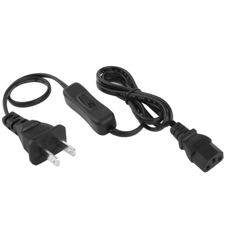 Dây nguồn AC kiểu 3 chấu với công tắc 304, chiều dài: 1.2m, phích cắm EU với công tắc 304, 1.2m, phích cắm Mỹ với công tắc 304, 1.2m
