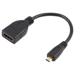 Cáp chuyển đổi Micro HDMI đầu đực sang HDMI đầu cái dài 17cm