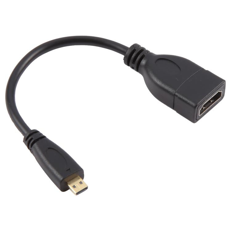 Cáp chuyển đổi Micro HDMI đầu đực sang HDMI đầu cái dài 17cm