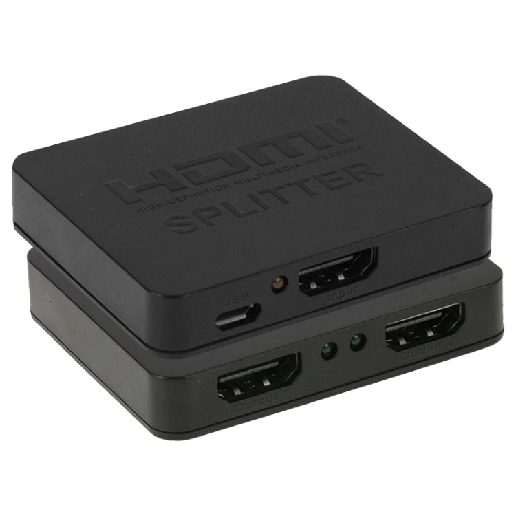 Bộ chia HDMI mini Full HD 4K 1x2 3D V1.4b cho HDTV / STB / DVD / máy chiếu / DVR, HDMI V1.4b