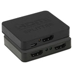 Bộ chia HDMI mini Full HD 4K 1x2 3D V1.4b cho HDTV / STB / DVD / máy chiếu / DVR, HDMI V1.4b