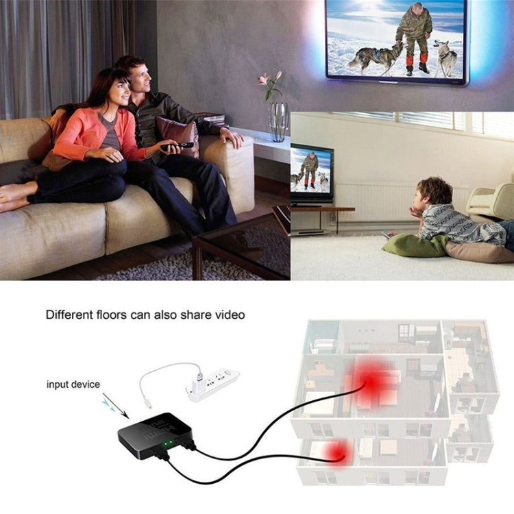 Bộ chia HDMI mini Full HD 4K 1x2 3D V1.4b cho HDTV / STB / DVD / máy chiếu / DVR, HDMI V1.4b