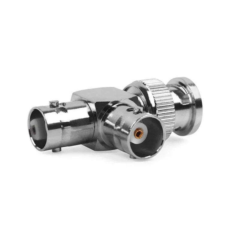 Đầu nối đực BNC + 2 đầu cái BNC, bộ chuyển đổi cáp đồng trục