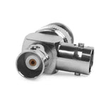Đầu nối đực BNC + 2 đầu cái BNC, bộ chuyển đổi cáp đồng trục