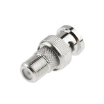 10 cái đầu nối cắm BNC sang jack F, thiết kế bền bỉ, đầu cắm BNC