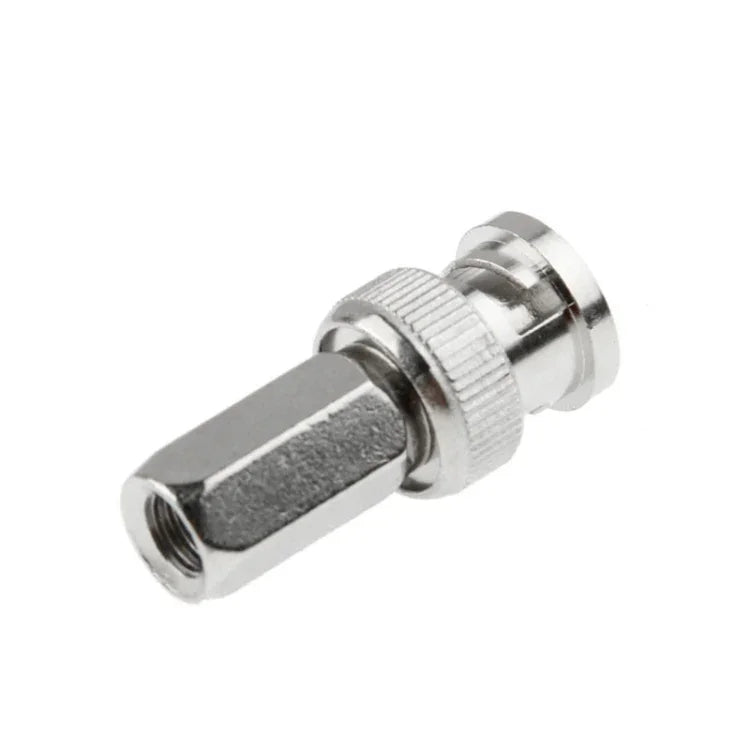 10 cái đầu nối nén đực BNC hình lục giác, lục giác