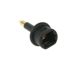 Bộ chuyển đổi cáp quang mạ vàng từ vuông sang tròn 3.5mm, cáp quang âm thanh kỹ thuật số góc 90 độ