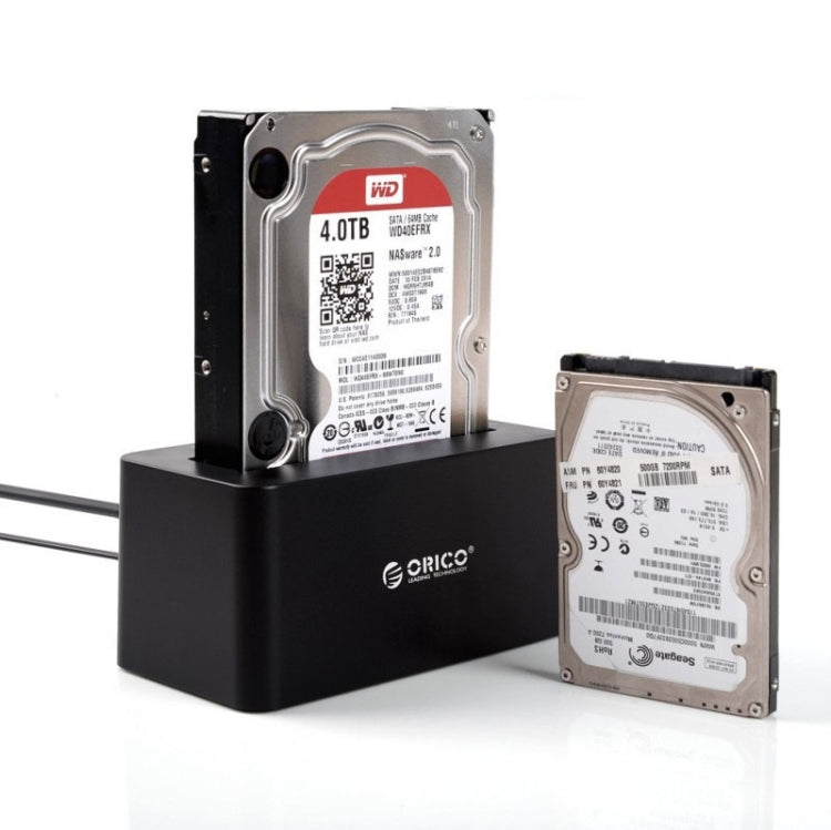 Đế cắm ổ cứng ORICO 6619US3 USB 3.0 siêu tốc 5Gbps sang SATA cho ổ cứng 2.5 inch / 3.5 inch, model 6619US3
