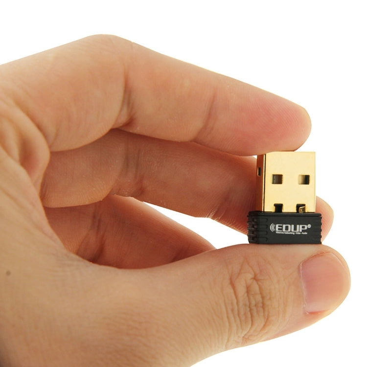 Bộ chuyển đổi mạng USB WiFi EDUP EP-8553 chipset MTK7601 tốc độ 150Mbps chuẩn 802.11n/g/b, EP-8553 150Mbps