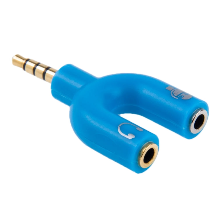 Cáp chia âm thanh 3.5mm Stereo đực sang tai nghe & mic 3.5mm cái
