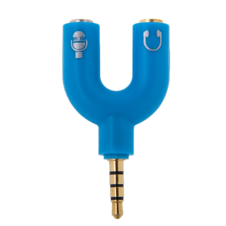 Cáp chia âm thanh 3.5mm Stereo đực sang tai nghe & mic 3.5mm cái