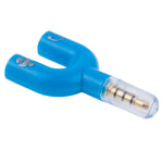 Cáp chia âm thanh 3.5mm Stereo đực sang tai nghe & mic 3.5mm cái