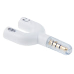 Cáp chia âm thanh 3.5mm Stereo đực sang tai nghe & mic 3.5mm cái