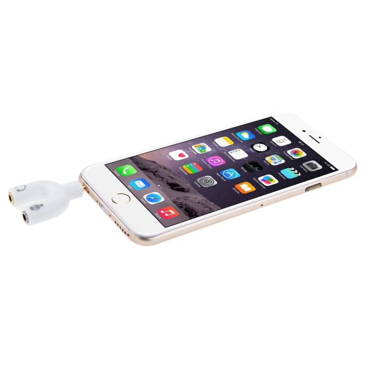 Cáp chia âm thanh 3.5mm Stereo đực sang tai nghe & mic 3.5mm cái