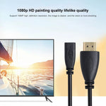 Cáp chuyển đổi HDMI đực 20cm sang Micro HDMI cái, HDMI sang Micro HDMI