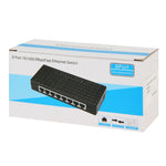 Bộ chuyển mạch Ethernet để bàn 8 cổng 10/100/1000Mbps, 8 cổng 10/100/1000Mbps