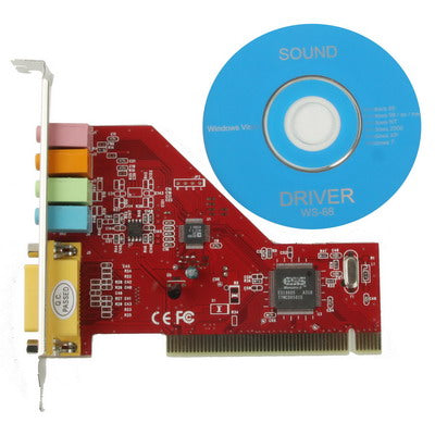 Card âm thanh PCI 4 kênh Crystal, Crystal 4 kênh