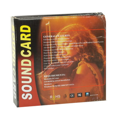 Card âm thanh PCI 4 kênh Crystal, Crystal 4 kênh