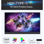 Màn hình LED di động 15,6 inch 1080P hỗ trợ HDR, 15.6 inch 1080P