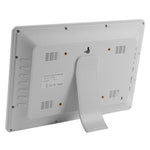 Khung ảnh kỹ thuật số đa phương tiện LED 12 inch với giá đỡ & phát nhạc & phim, hỗ trợ thẻ USB / SD / Micro SD / MMC / MS / XD