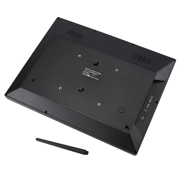 Khung ảnh kỹ thuật số màn hình LED HD 15 inch với giá đỡ & điều khiển từ xa, Allwinner, đồng hồ báo thức / MP3 / MP4 / phát phim, 15 inch Allwinner