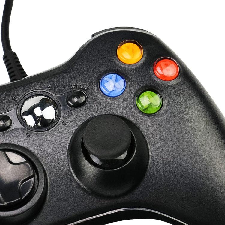 Tay Cầm Gamepad Có Dây USB 2.0 Cho XBOX360, Cắm Và Chơi, Chiều Dài Cáp: 2.5m, Dùng cho XBOX360, Dùng cho XBOX360 (Màu Đen)