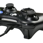 Tay Cầm Gamepad Có Dây USB 2.0 Cho XBOX360, Cắm Và Chơi, Chiều Dài Cáp: 2.5m, Dùng cho XBOX360, Dùng cho XBOX360 (Màu Đen)