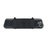 Máy ghi hình xe ô tô màn hình 4.3 inch Full HD 1080P 2 camera, góc nhìn rộng 140 độ, hỗ trợ nhìn ban đêm / giám sát đỗ xe / ghi vòng lặp / phát hiện chuyển động / cảm biến G / thẻ TF, 4.3 inch