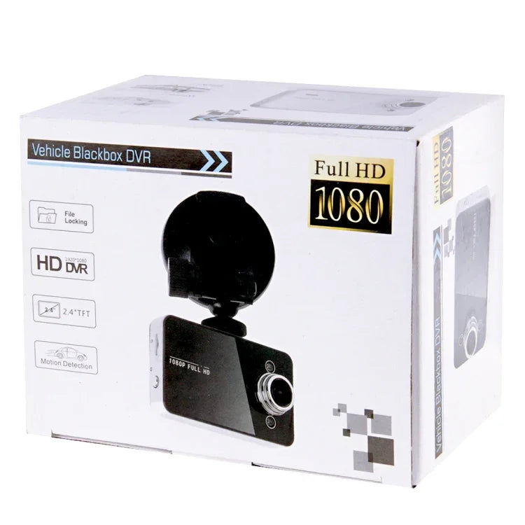 Máy ghi hình DVR ô tô G200 VGA 720P màn hình LCD 2.4 inch, góc nhìn rộng 100 độ, hỗ trợ ghi vòng lặp / phát hiện chuyển động, G200