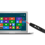 PP-1000 Bút clicker trình chiếu đa phương tiện PowerPoint không dây 2.4GHz RF với con trỏ laser và đầu thu USB
