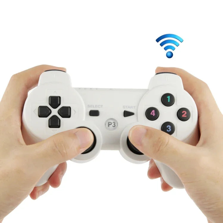 Tay Cầm Không Dây Double Shock III, Tay Cầm Không Dây Double Shock III Cho Sony PS3, Có Chức Năng Rung (có logo)