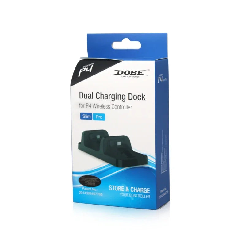 Đế Sạc USB Đôi DOBE Cho Tay Cầm Không Dây PS4 (TP4-002), TP4-002